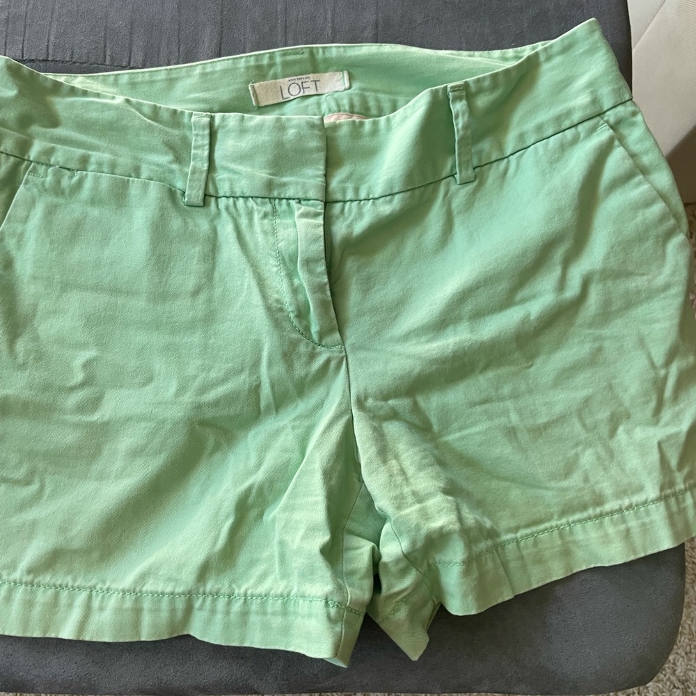 Loft mint shorts